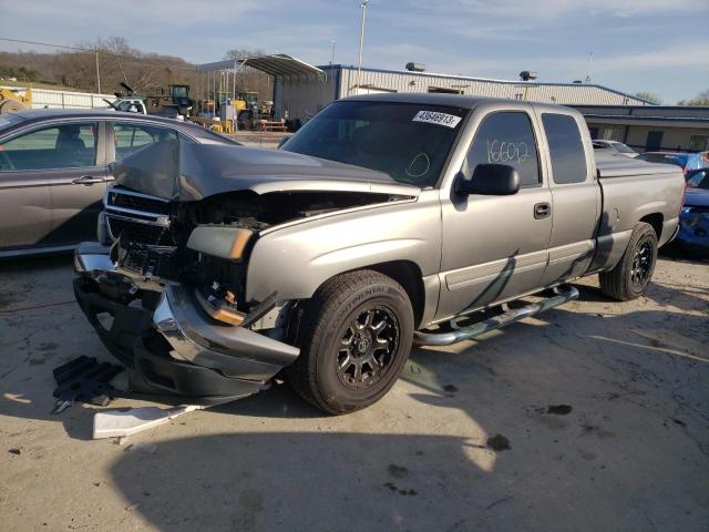 1GCEC19ZX7Z108698 - 2007 CHEVROLET SILVERADO C1500 CLASSIC GRAY photo 1