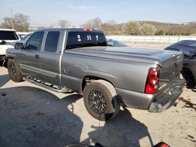 1GCEC19ZX7Z108698 - 2007 CHEVROLET SILVERADO C1500 CLASSIC GRAY photo 2