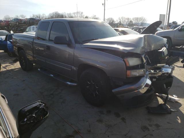 1GCEC19ZX7Z108698 - 2007 CHEVROLET SILVERADO C1500 CLASSIC GRAY photo 4