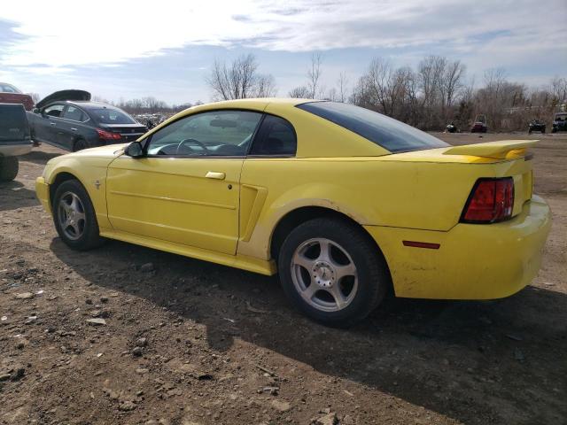 1FAFP40473F424864 - 2003 FORD MUSTANG YELLOW photo 2