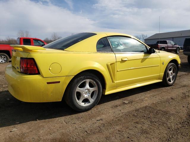 1FAFP40473F424864 - 2003 FORD MUSTANG YELLOW photo 3