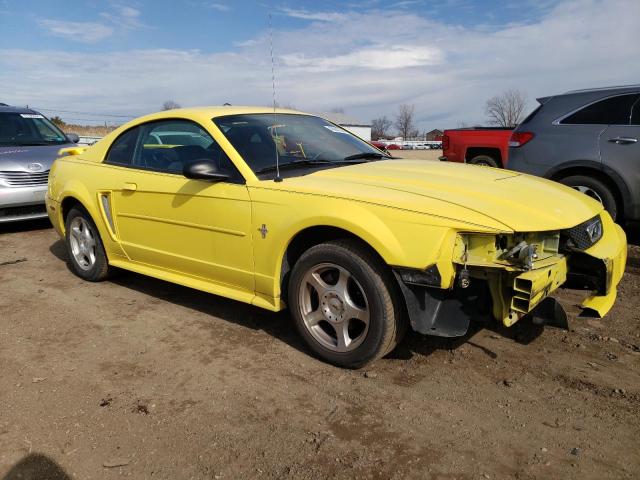 1FAFP40473F424864 - 2003 FORD MUSTANG YELLOW photo 4