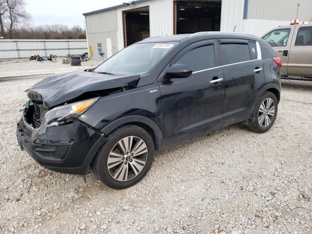 KNDPCCAC1G7852858 - 2016 KIA SPORTAGE EX BLACK photo 1