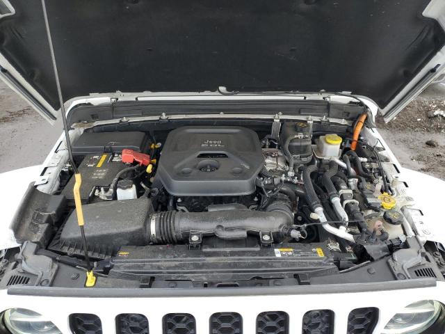 1C4JJXP65MW813695 - 2021 JEEP WRANGLER U SAHARA 4XE WHITE photo 12