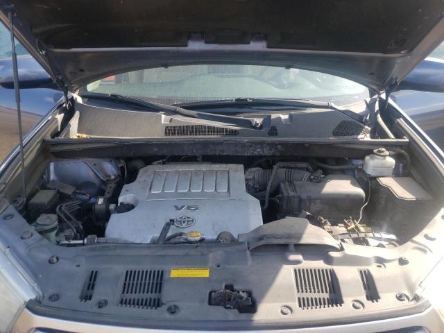 5TDZK3EH7CS074308 - 2012 TOYOTA HIGHLANDER BASE أزرق صورة 11