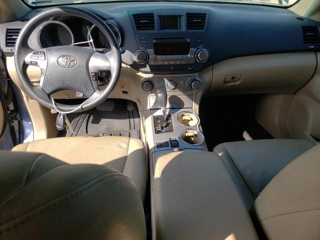 5TDZK3EH7CS074308 - 2012 TOYOTA HIGHLANDER BASE أزرق صورة 8