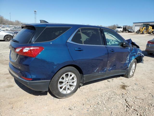 3GNAXJEV0LL331637 - 2020 CHEVROLET EQUINOX LT BLUE photo 3