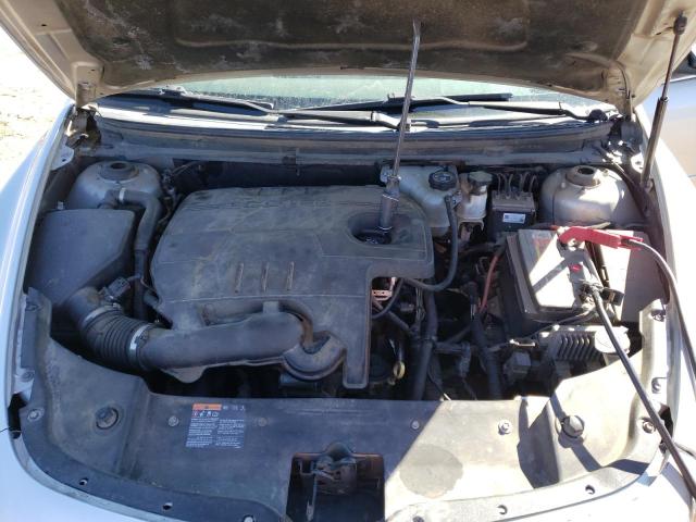 1G1ZC5E05CF257850 - 2012 CHEVROLET MALIBU 1LT ვერცხლისფერი ფოტო 11