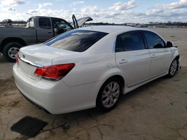 4T1BK3DB4BU397767 - 2011 TOYOTA AVALON BASE 白色 照片 3