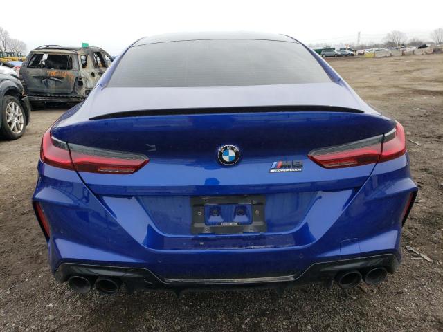 WBSGV0C05MCF00599 - 2021 BMW M8 BLUE photo 6