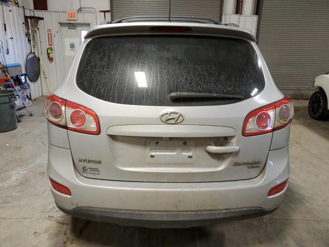 5NMSGDAB8AH348979 - 2010 HYUNDAI SANTA FE GLS SILVER photo 6