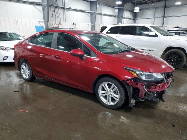 1G1BE5SM3H7261349 - 2017 CHEVROLET CRUZE LT RED photo 4