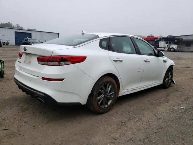 5XXGT4L37KG302342 - 2019 KIA OPTIMA LX WHITE photo 3