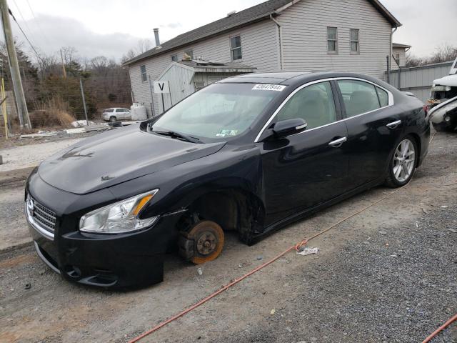 1N4AA5AP1BC828592 - 2011 NISSAN MAXIMA S BLACK photo 1