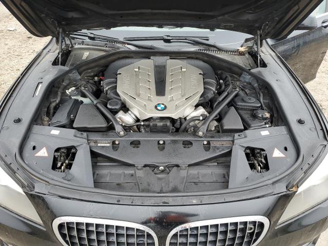 WBAKC8C53AC430723 - 2010 BMW 750 LI XDRIVE 黑色 照片 11