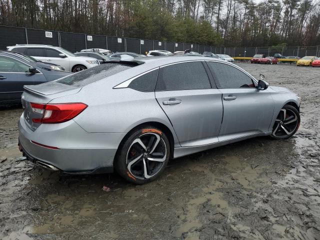 1HGCV1E3XKA005857 - 2019 HONDA ACCORD SPORT GRAY photo 3