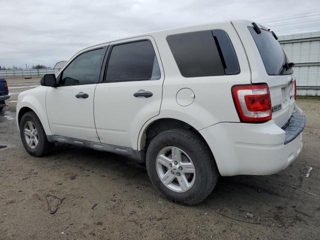 1FMCU49389KA42788 - 2009 FORD ESCAPE HYBRID WHITE photo 2