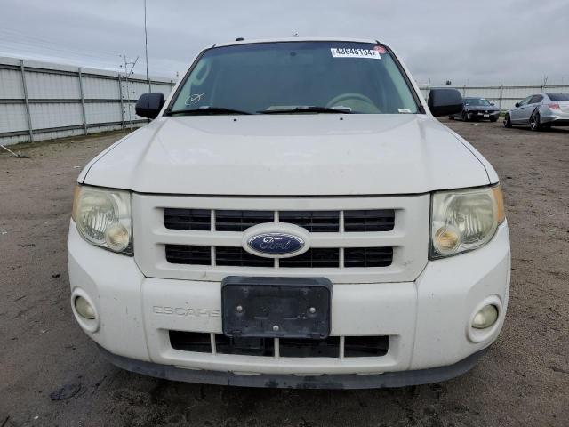 1FMCU49389KA42788 - 2009 FORD ESCAPE HYBRID WHITE photo 5