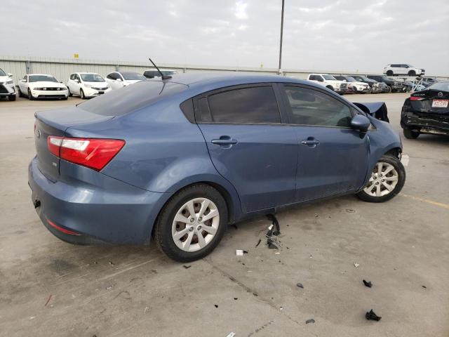 KNADM4A37G6662183 - 2016 KIA RIO LX TURQUOISE photo 3