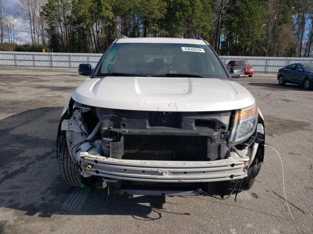 1FM5K8D83DGA61074 - 2013 FORD EXPLORER XLT WHITE photo 5