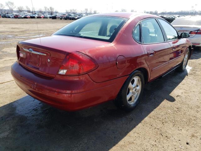 1FAFP55U23G100682 - 2003 FORD TAURUS SES BURGUNDY photo 3