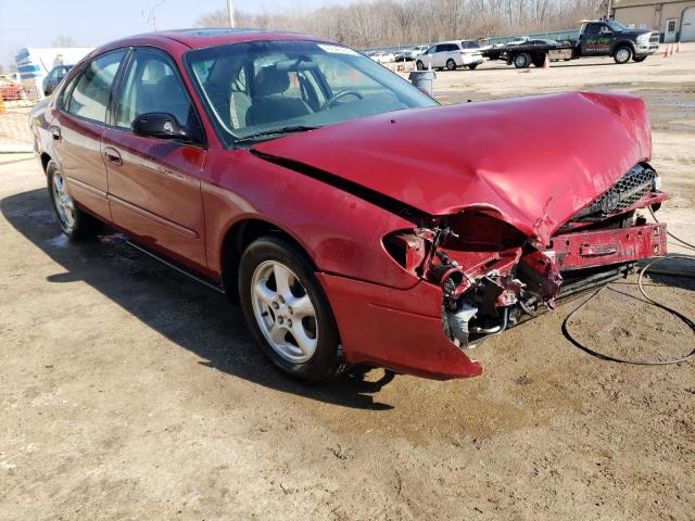 1FAFP55U23G100682 - 2003 FORD TAURUS SES BURGUNDY photo 4