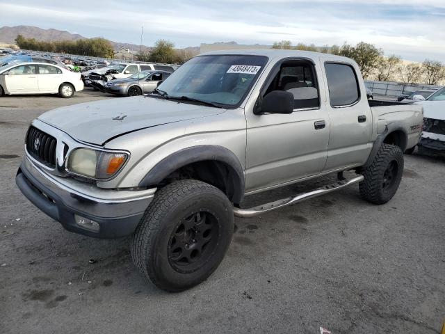 5TEGN92N21Z804878 - 2001 TOYOTA TACOMA DOUBLE CAB PRERUNNER SILVER photo 1
