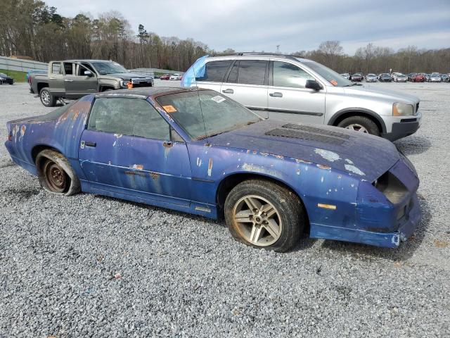 1G1FP87F0FN151648 - 1985 CHEVROLET CAMARO BLUE photo 4