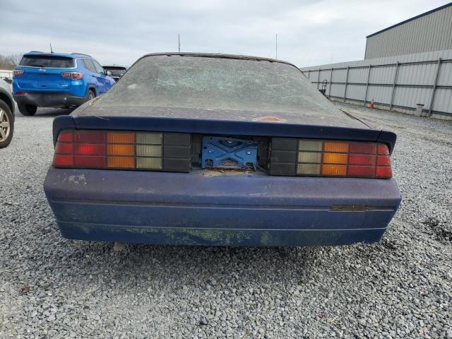 1G1FP87F0FN151648 - 1985 CHEVROLET CAMARO BLUE photo 6