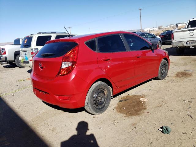 KMHCT5AE1HU315756 - 2017 HYUNDAI ACCENT SE RED photo 3