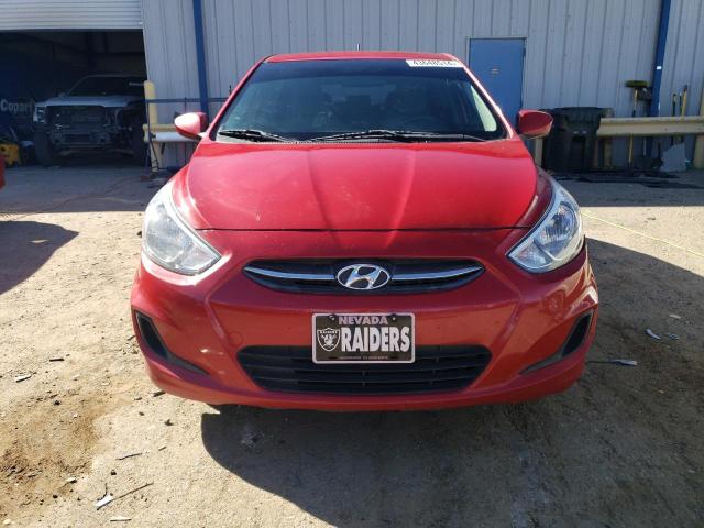 KMHCT5AE1HU315756 - 2017 HYUNDAI ACCENT SE RED photo 5