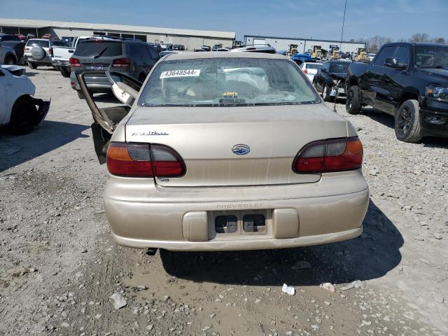 1G1ND52J31M601404 - 2001 CHEVROLET MALIBU GOLD photo 6