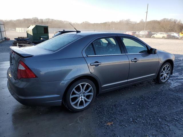 3FAHP0HG9AR381208 - 2010 FORD FUSION SE GRAY photo 3