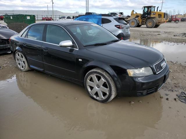 WAUPL68E75A008944 - 2005 AUDI S4 BLACK photo 4