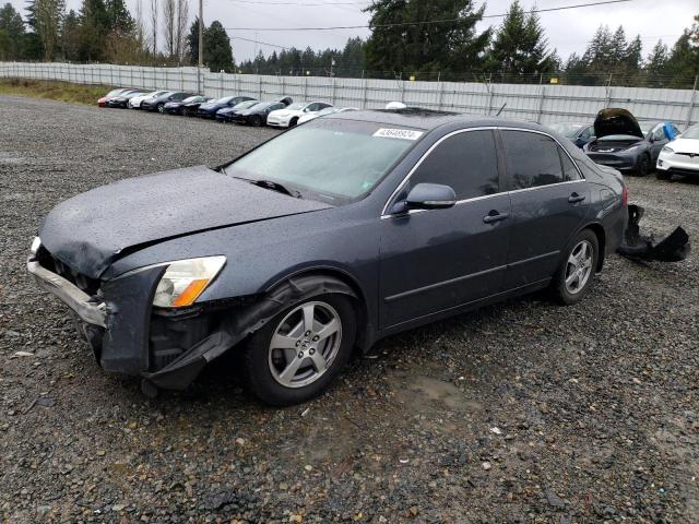 JHMCN36526C003913 - 2006 HONDA ACCORD HYBRID BLUE photo 1