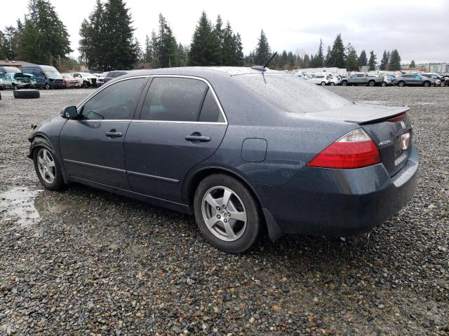 JHMCN36526C003913 - 2006 HONDA ACCORD HYBRID BLUE photo 2