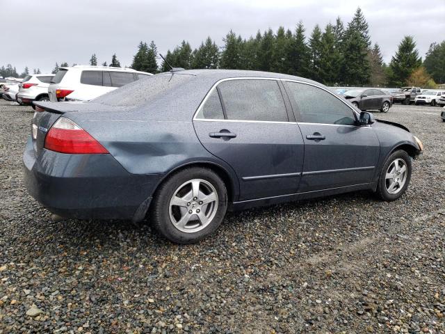 JHMCN36526C003913 - 2006 HONDA ACCORD HYBRID BLUE photo 3