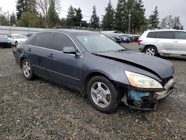 JHMCN36526C003913 - 2006 HONDA ACCORD HYBRID BLUE photo 4