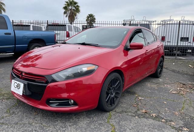 1C3CDFBH6DD699449 - 2013 DODGE DART SXT RED photo 2