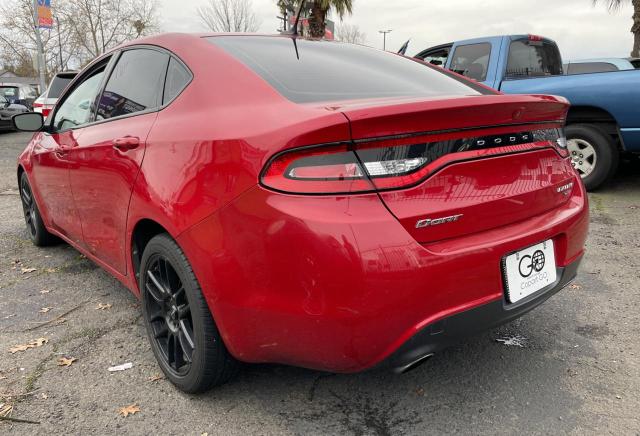 1C3CDFBH6DD699449 - 2013 DODGE DART SXT RED photo 3