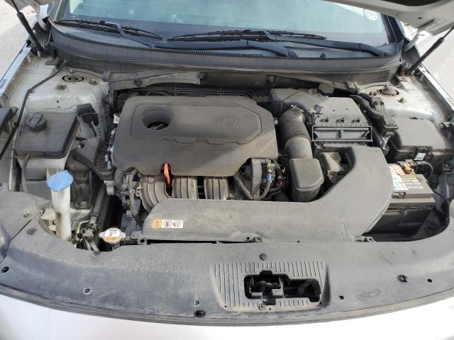 5NPE24AF6HH518218 - 2017 HYUNDAI SONATA SE SILVER photo 11