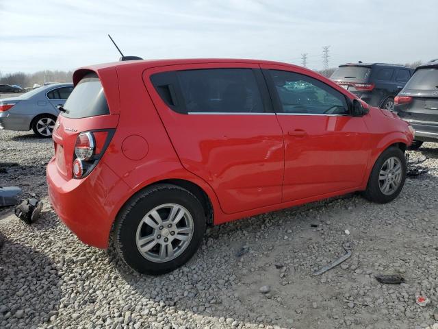 1G1JC6SG1G4101293 - 2016 CHEVROLET SONIC LT RED photo 3