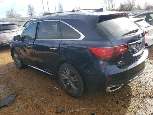 5FRYD4H56HB007903 - 2017 ACURA MDX TECHNO BLUE photo 2