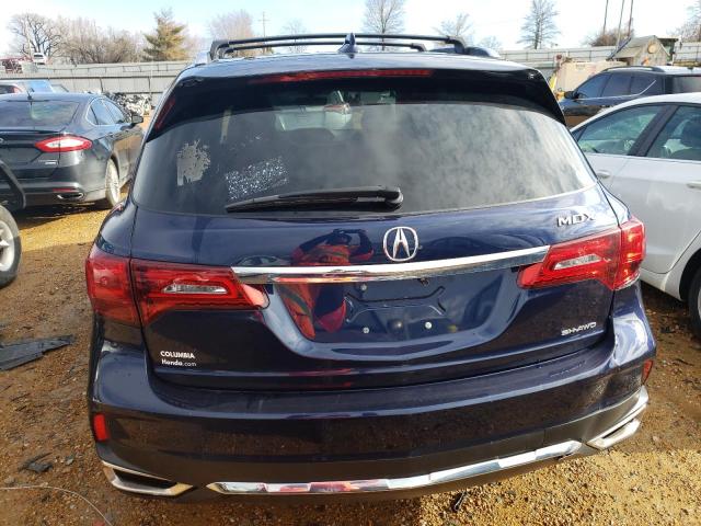 5FRYD4H56HB007903 - 2017 ACURA MDX TECHNO BLUE photo 6