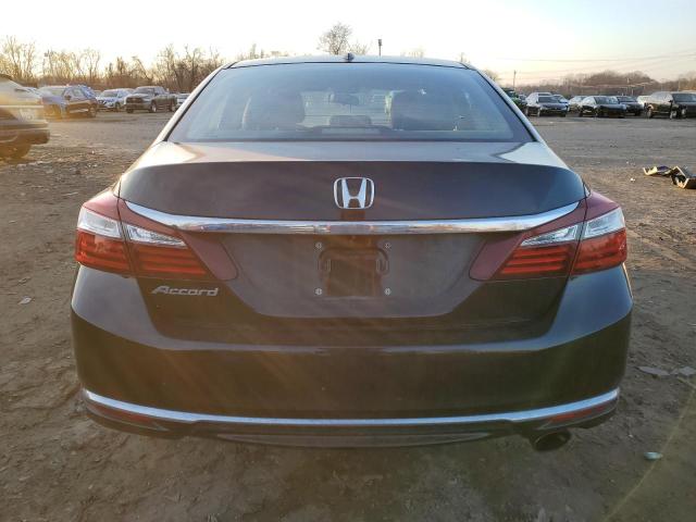 1HGCR2F70GA248497 - 2016 HONDA ACCORD EX BLACK photo 6