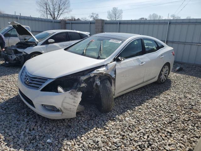 KMHFH4JG5DA314972 - 2013 HYUNDAI AZERA GLS WHITE photo 1