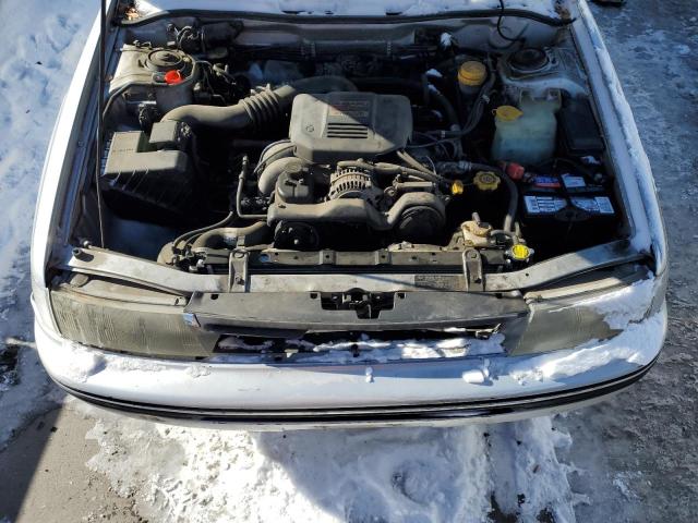 4S3BC6337P7643844 - 1993 SUBARU LEGACY L SILVER photo 11