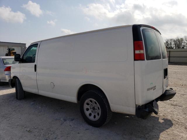 1GTS7AF43E1150786 - 2014 GMC SAVANA G1500 WHITE photo 2