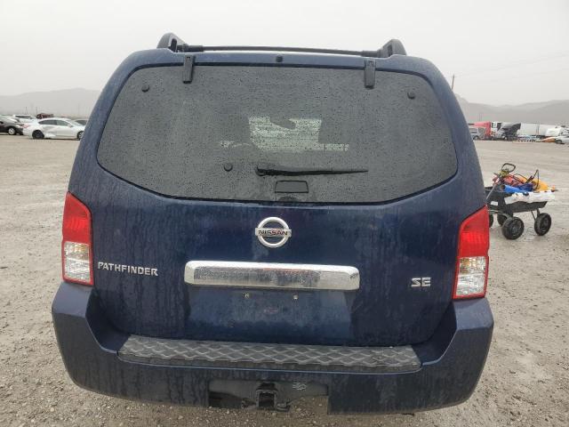 5N1AR18U86C621688 - 2006 NISSAN PATHFINDER LE BLUE photo 6