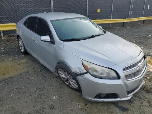 1G11H5SA1DF309813 - 2013 CHEVROLET MALIBU LTZ SILVER photo 4